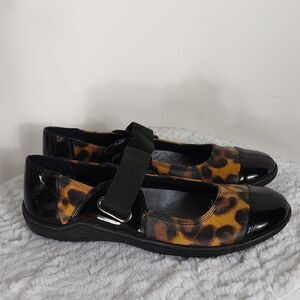 DKNY Animal Print MaryJane Woman's Flats